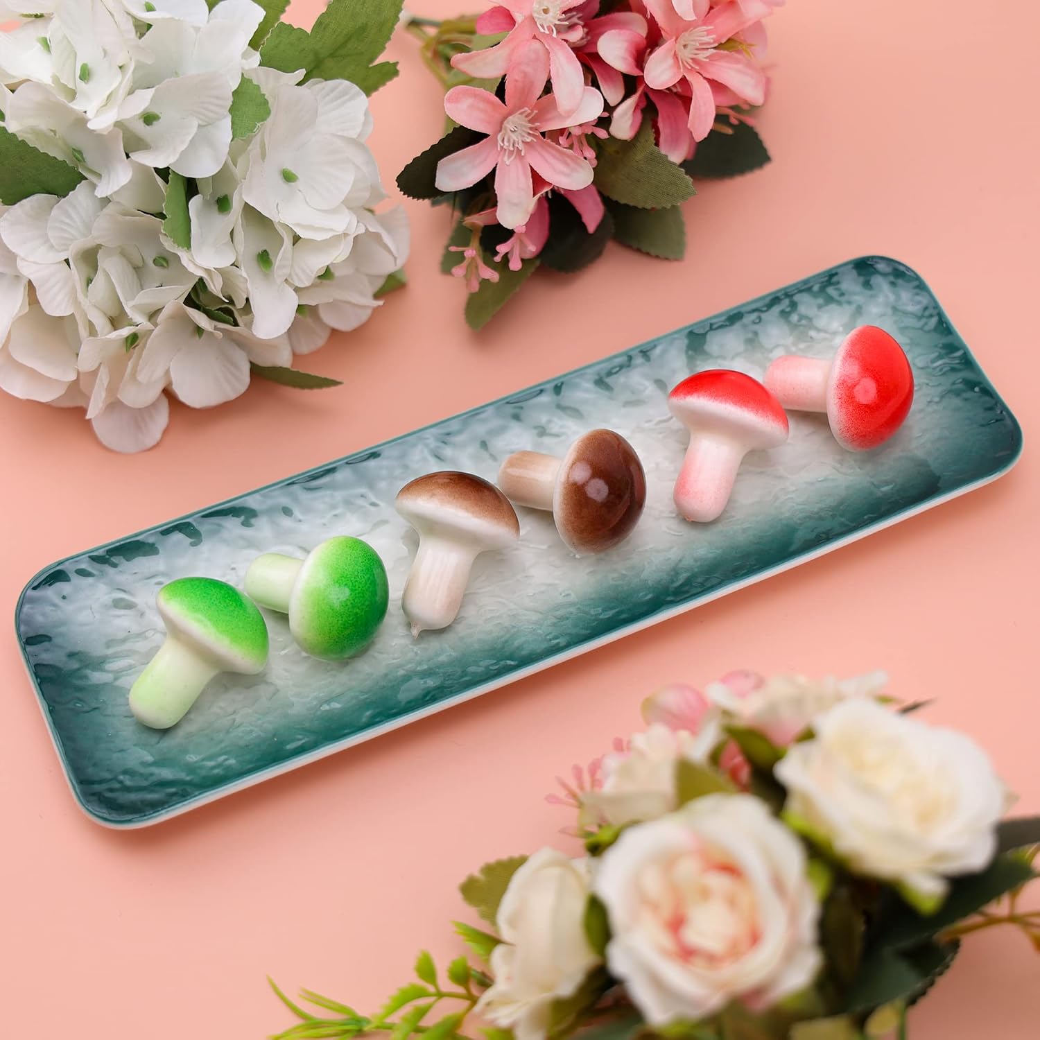 30 Pcs Small Artificial Grey Mushroom,Mini Plastic Mushroom Fake Vegetable for Home Decoration,Kitchen Table Displaying Decor&Embellishing Photography Props