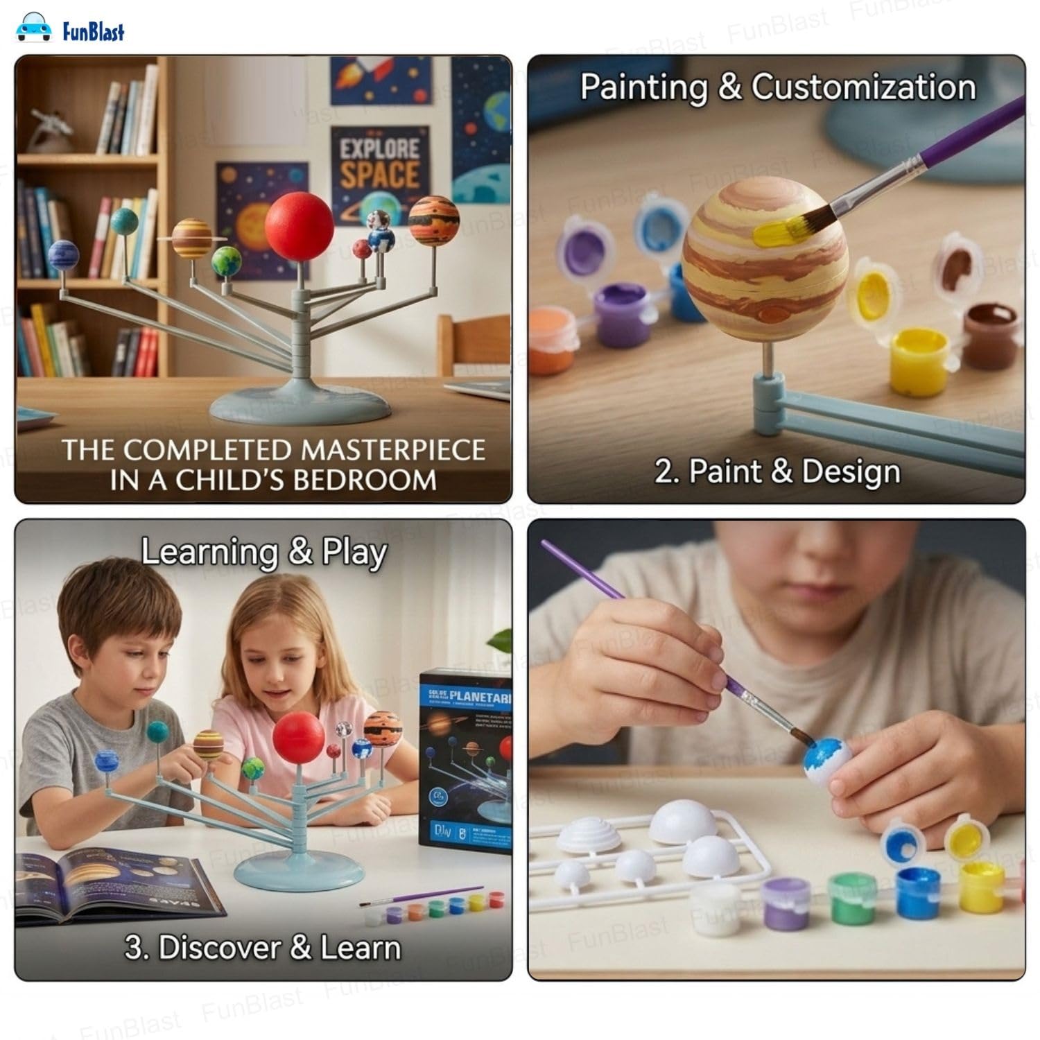 DIY Planetarium Toy Set - Build Your Own Solar System! -6
