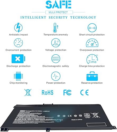 Miniatura 6 de SA04XL L43267-005 - Batería para HP Envy X360 15-DR 15M-DR 15M-DS 15Z-DS 15T-DR 17-CG 17M-CG 17T-CG 49.2 ft-dr1xxx 15-ds1xxx 49.2 ft-ds0xxx 49.2