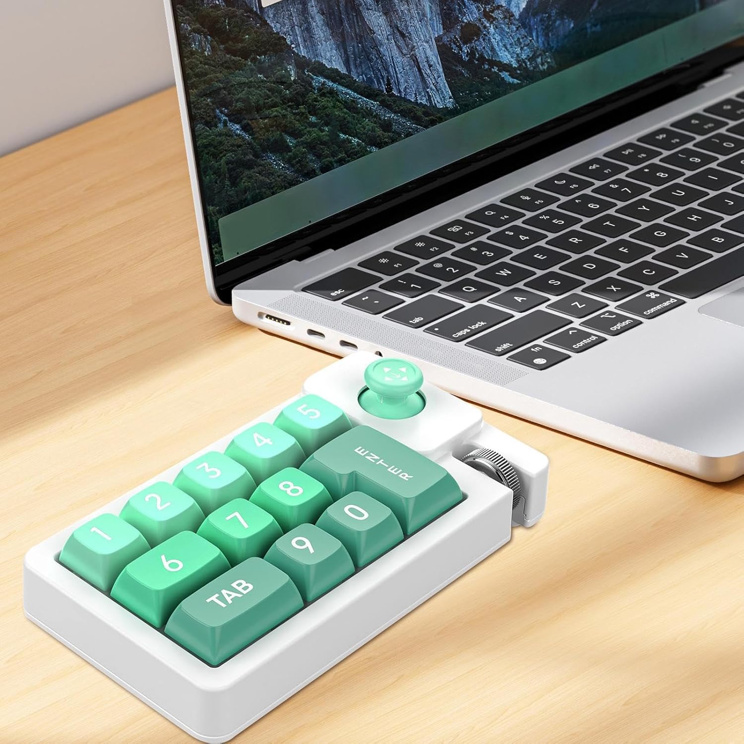 カスタマイズ可能 プログラマブルキーパッド | RGB メカニカルキーボード | ホットスワップ対応 有線 片手用 テンキー ジョイ