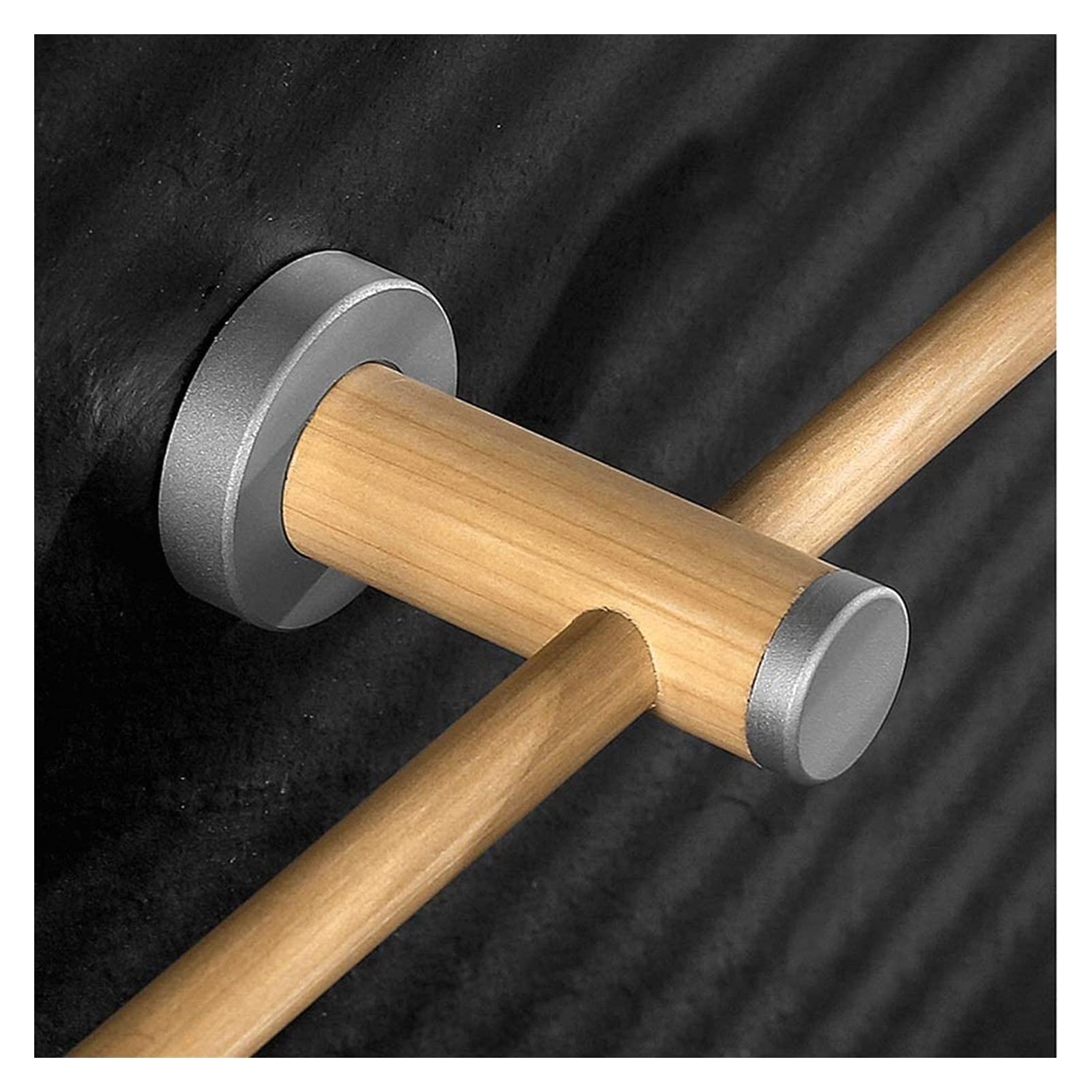 Portarrollos papel higienico Portarrollos de papel higiénico, soporte de papel higiénico de madera, portarrollos de baño diseñado a mano con soporte de pared for almacenamiento de teléfono móvil Sopor