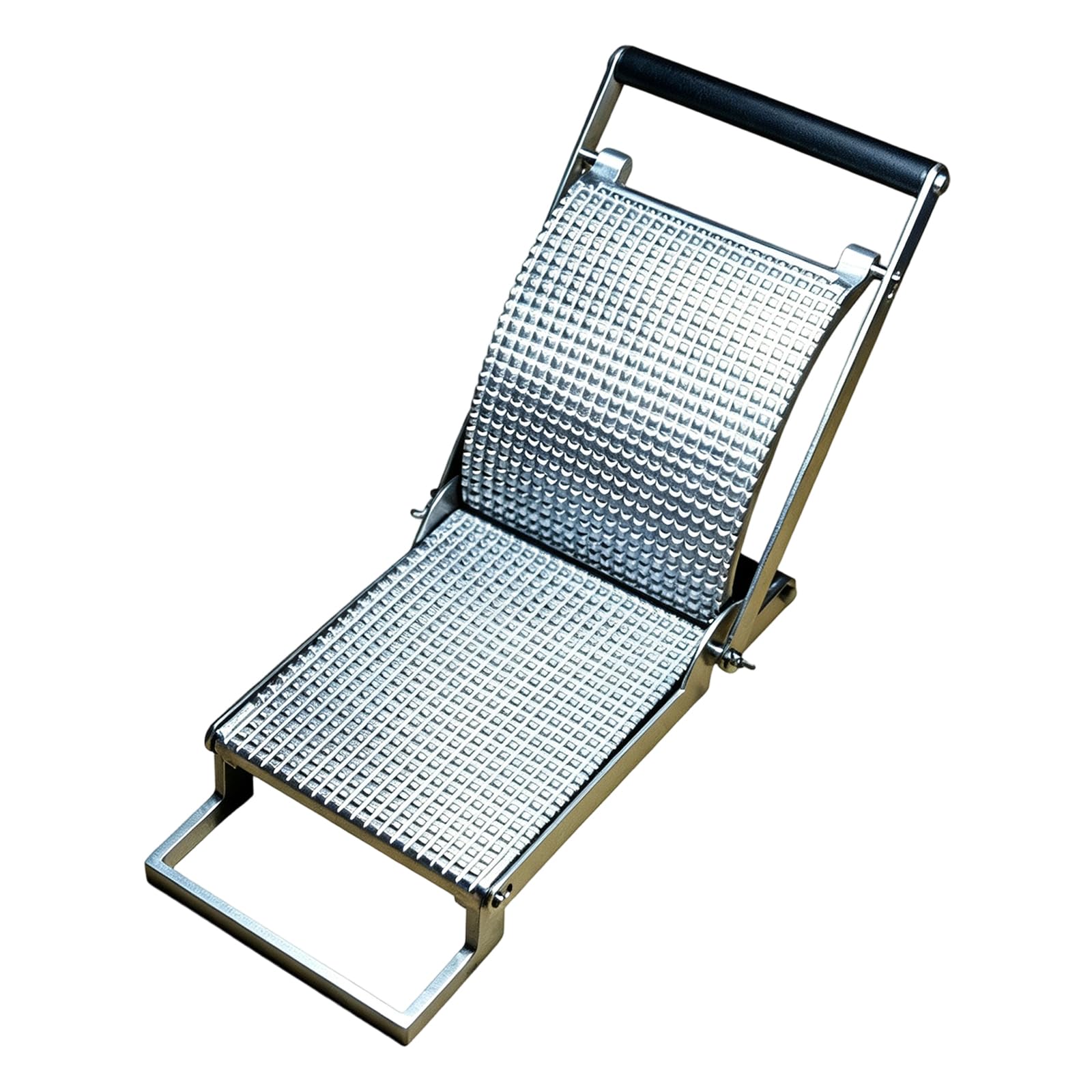 Fleischzubereitungspresse aus Edelstahl, manueller Fleischklopfer mit strukturierter Platte für knochenlose Stücke, Grillstation, Kochen Freien, Küche, täglicher Gebrauch, manuelle Fleischpresse,