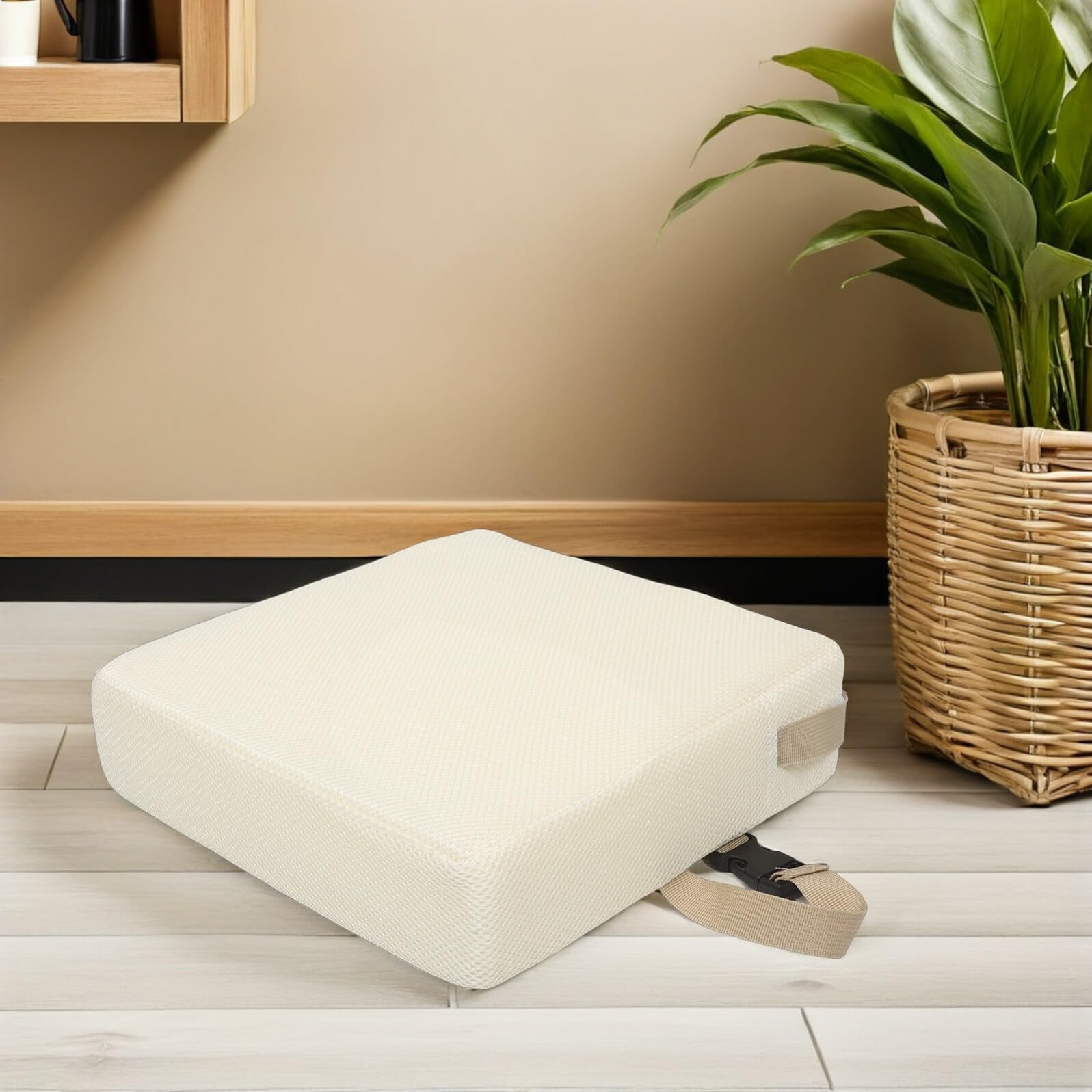 SUPVOX Cojín Elevador para Silla de Cocina Almohadilla Malla Transpirable de Nido de Abeja Reemplazo para Asiento Elevador de Silla Alta Comer Casa o Restaurante