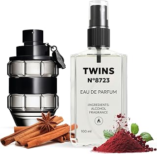 TWINS Impression of Spicebomb | Perfume for Women Eau de Parfum | No.8723 | 3.4 Fl Oz / 100 ml