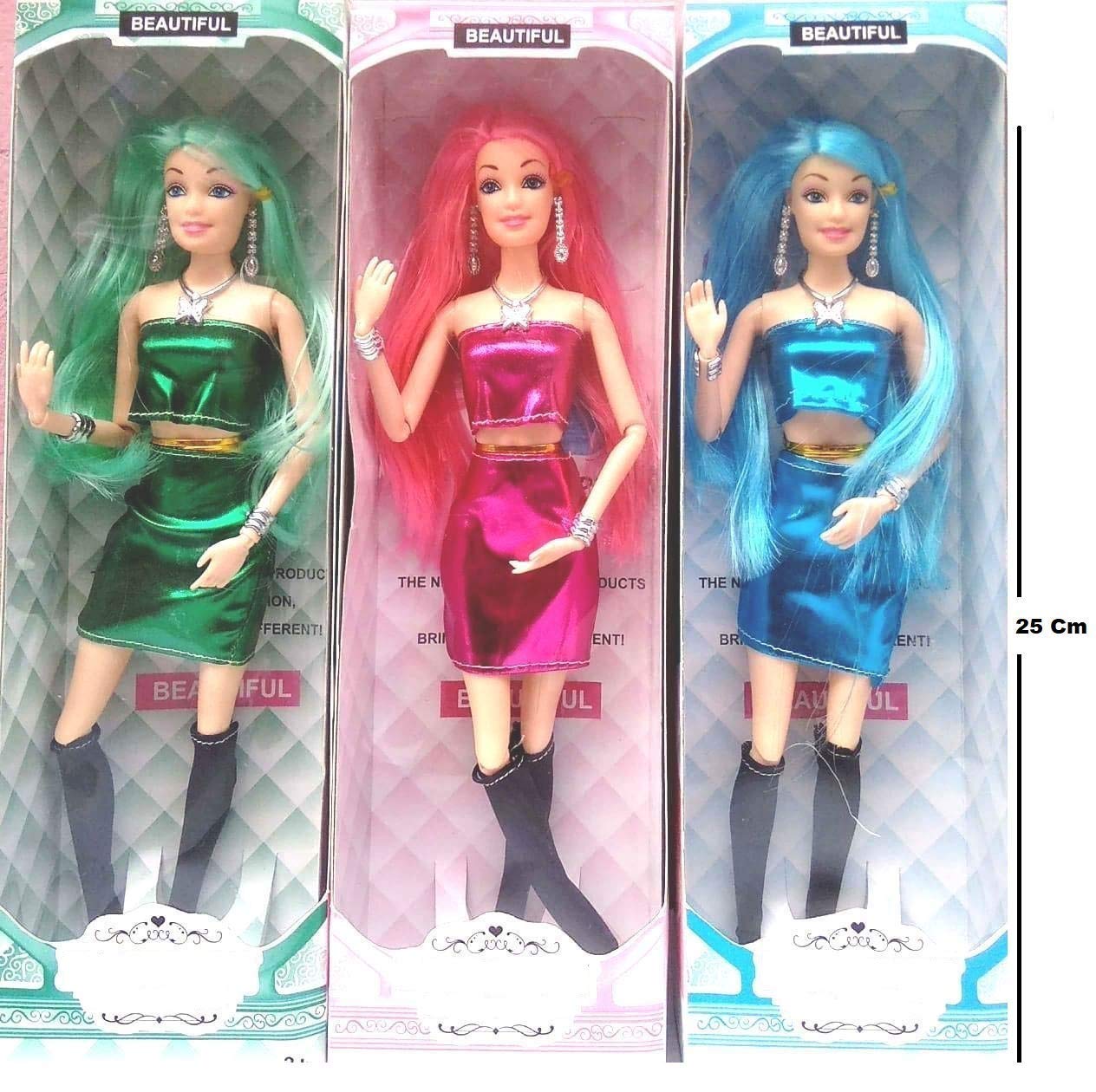 Cri8Hub Fashion 3 Doll Set with Foldable Hands and Legs for Girls (Multicolor), 3 pcs (B08RPB94ND) Amazon Price History, Amazon Price Tracker