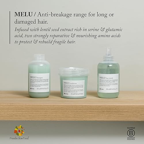 Miniatura 6 de Davines Acondicionador MELU, acondicionador anti-rotura para cabello largo y cabello dañado