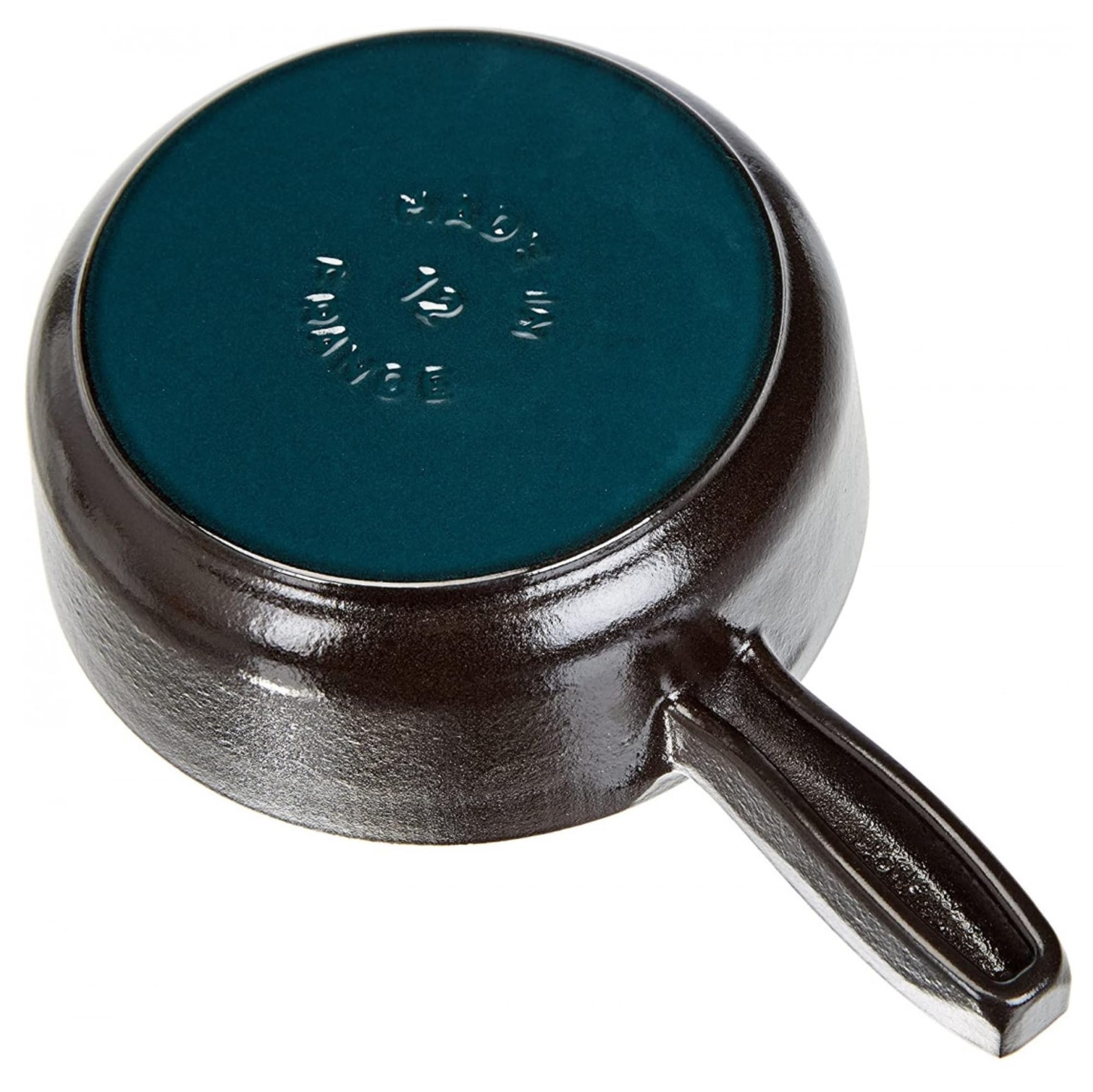 STAUB 1461223 Mini olla de fondue de queso, hierro fundido, negro mate