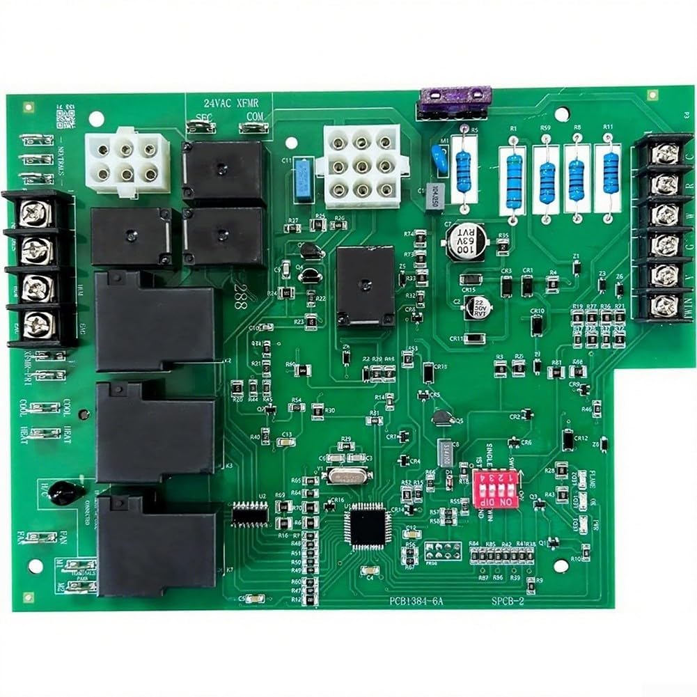 ICM288 Wymienna płytka obwodu sterującego zapłonem pieca do 62-24084-82, zestaw modułu silnika dmuchawy zaworu gazowego z łatwą instalacją wtykową