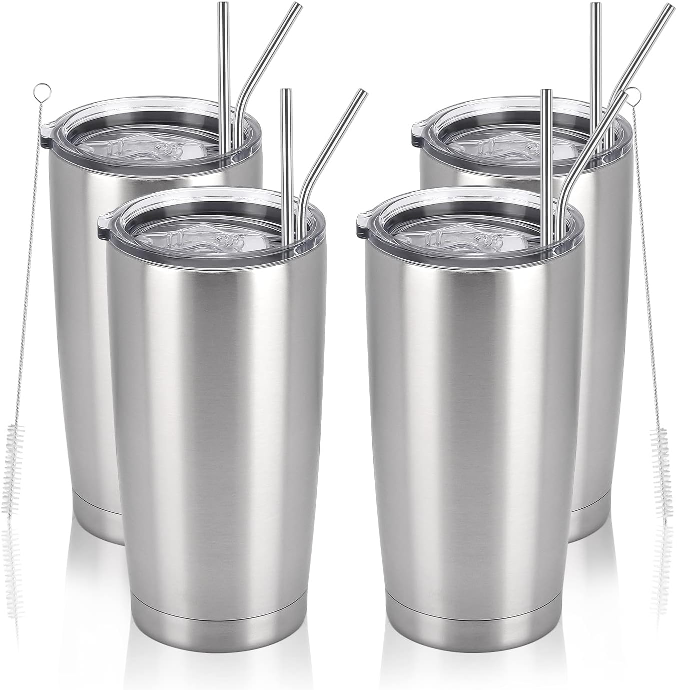 4 Pack Stainless Steel Travel Tumbler