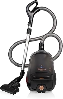 Princess Airmotion Pro, Función Fragancia para Aire Fresco, Ligero & Compacto & Gran Capacidad 4L, maniobrable con 3 Ruedas, 4,5 kg, 800W, 21 kPa, Filtro HEPA, 12m, 68 dB, Aspirador con Bolsa 336090