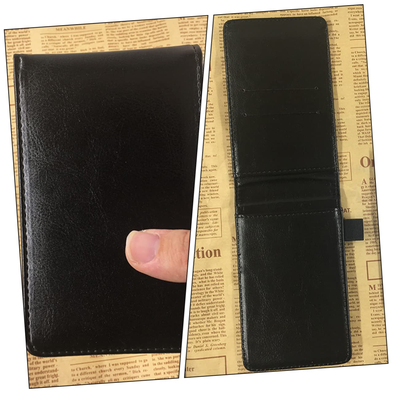 Lurrose 4 Ensembles Carnet De Travail Carnet De Planificateur Fournitures Autocollants Stylo Workbook Journaling Cahier D'écriture D'affaires Cahier Pour Journal Faux Cuir 2 Pièces * 4