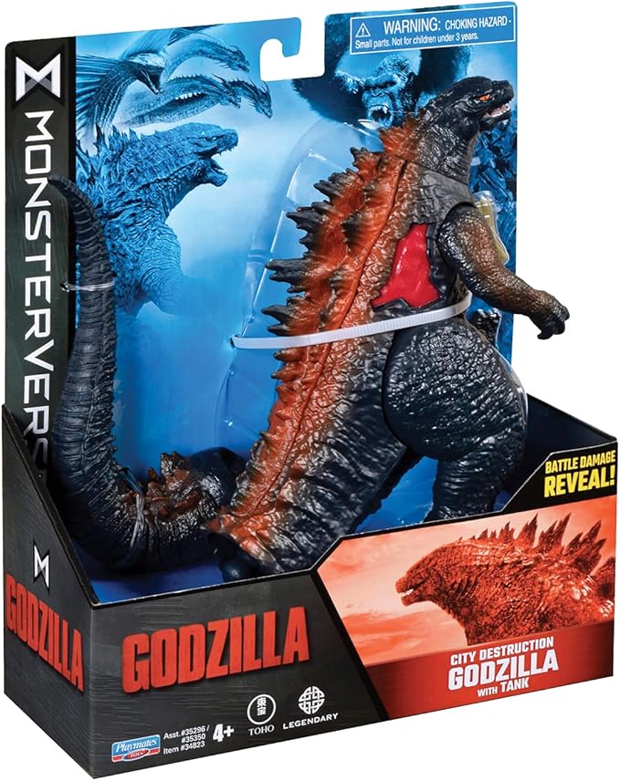 Figura Godzilla 2014 Articulada 6 Pulgadas City of Destruction miniatura 6