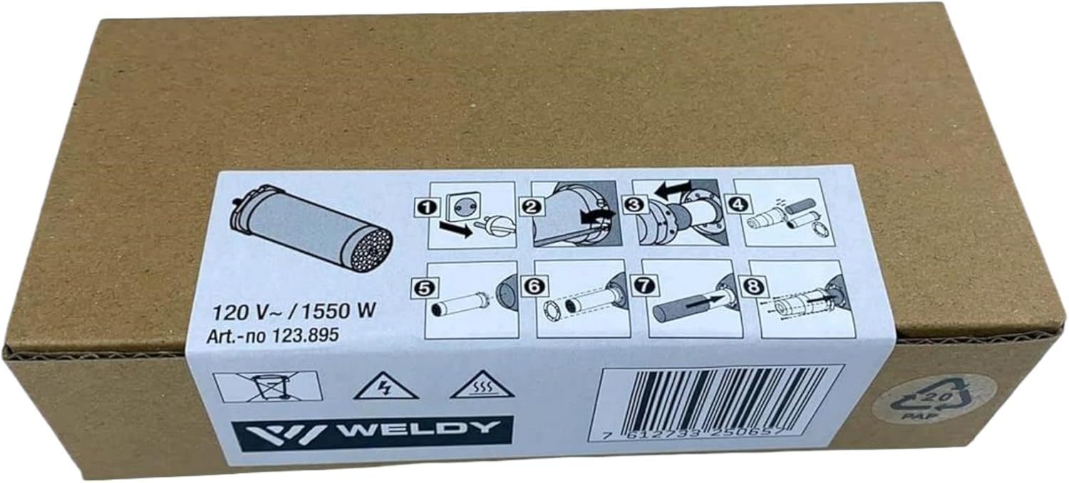 4pcs WELDY Hot Ar Gun Heating Element 120V, 1550W for WELDY HT1600 Kit Components(123.895)