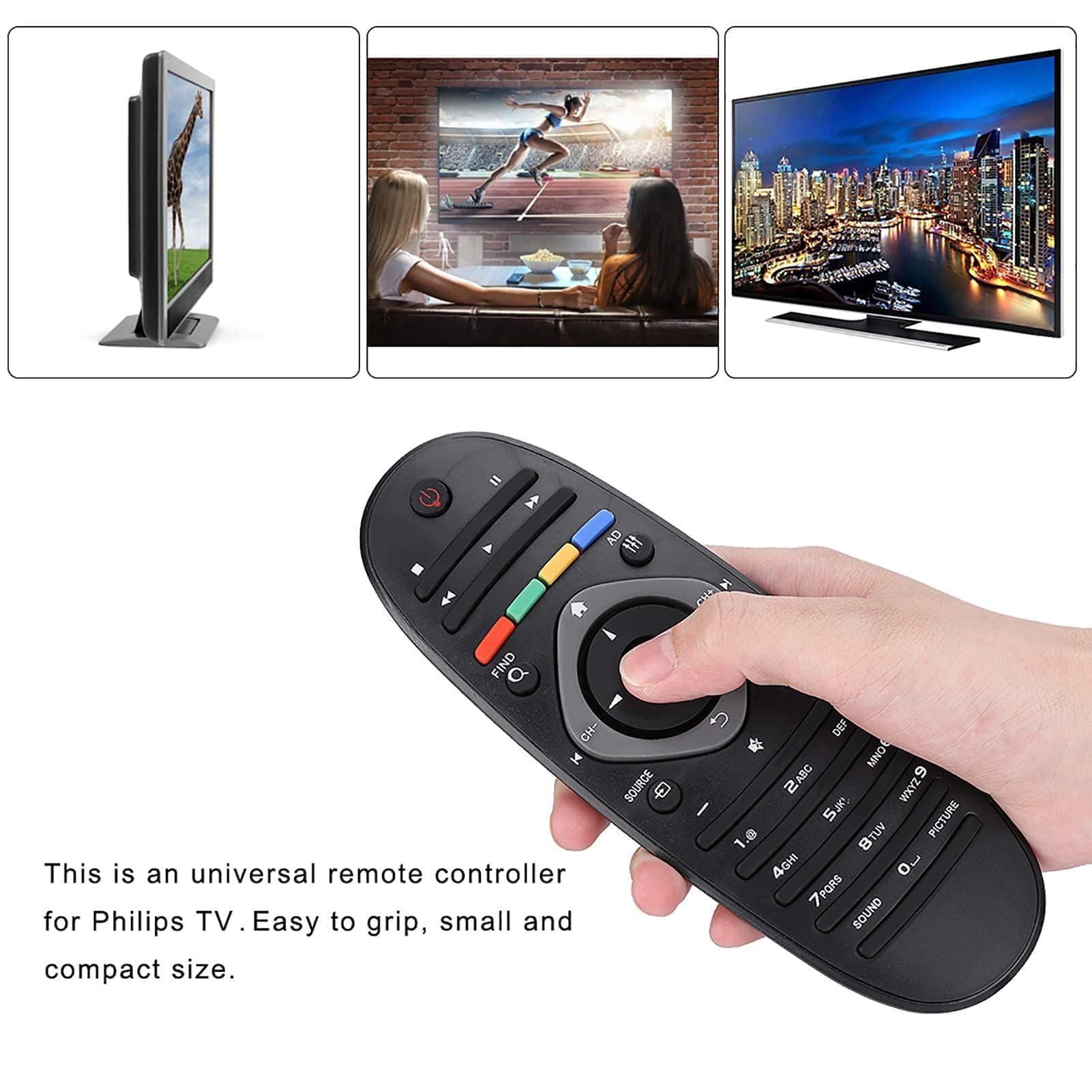 Seki Easy Plus universele afstandsbediening voor TV/teletekst, kleur z – Worldwide Vision Seki Easy Plus universele afstandsbediening voor TV/teletekst, kleur z – Worldwide Vision