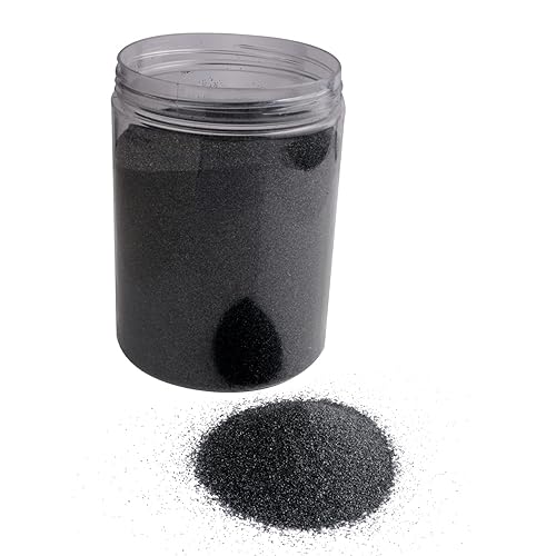 Vaso de grano de roca de 2 libras, grano medio, grano de pulido de roca, funciona con cualquier vaso de roca, pulidor de rocas, pulidor de piedra,