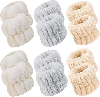 12 muñequeras de microfibra para lavar la car...