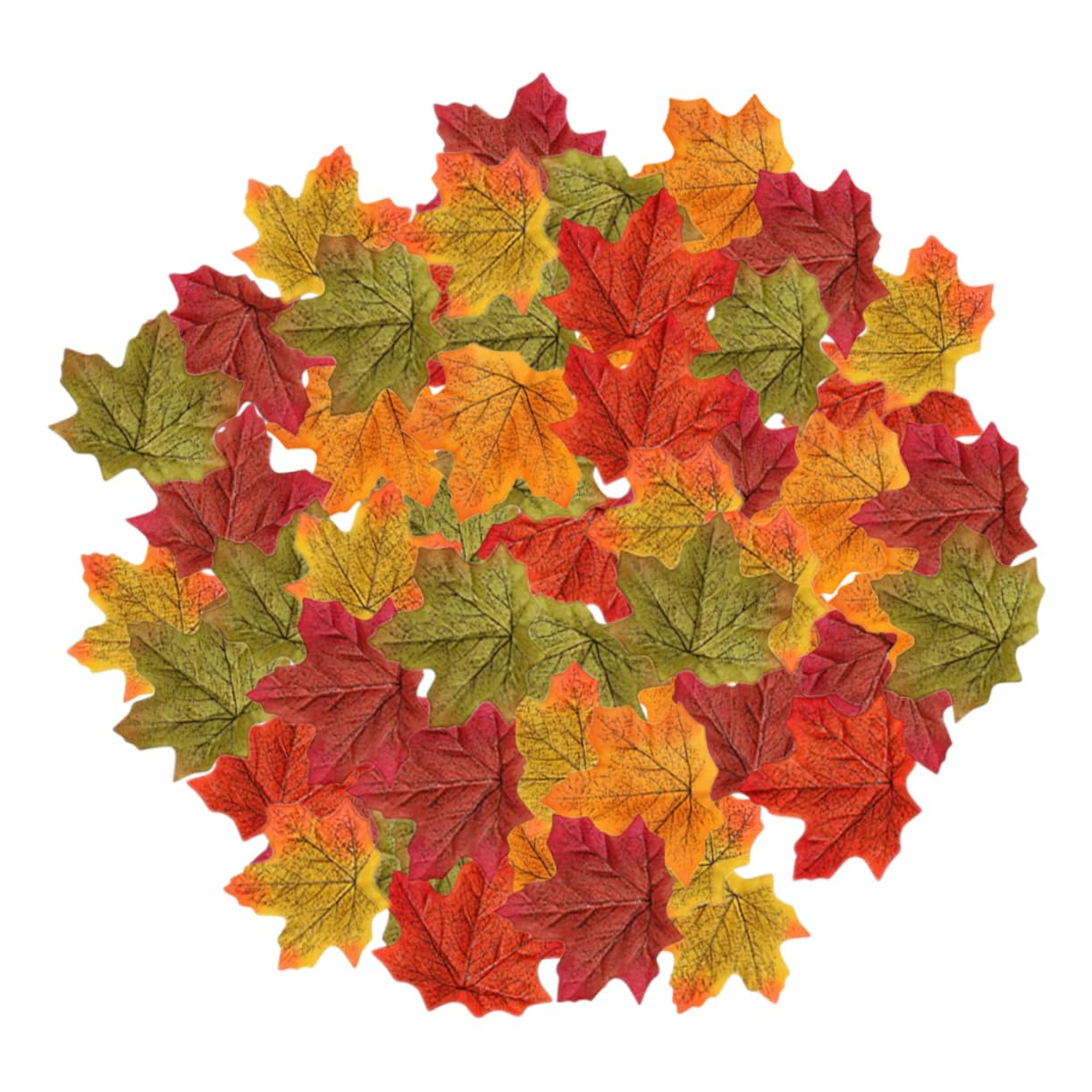 MAGICLULU 1000 STK Künstliche Ahornblätter Herbstdeko Blattdekor Ahorn Fallen Ahornblätter Im Herbst Falsches Herbstblatt Erntedank Blätter Gefälschte Blätter Hochzeit Stoff