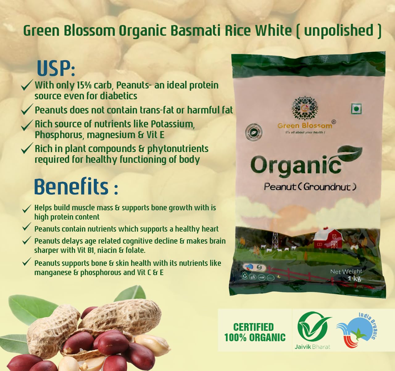 Organic Peanut Groundnut 2