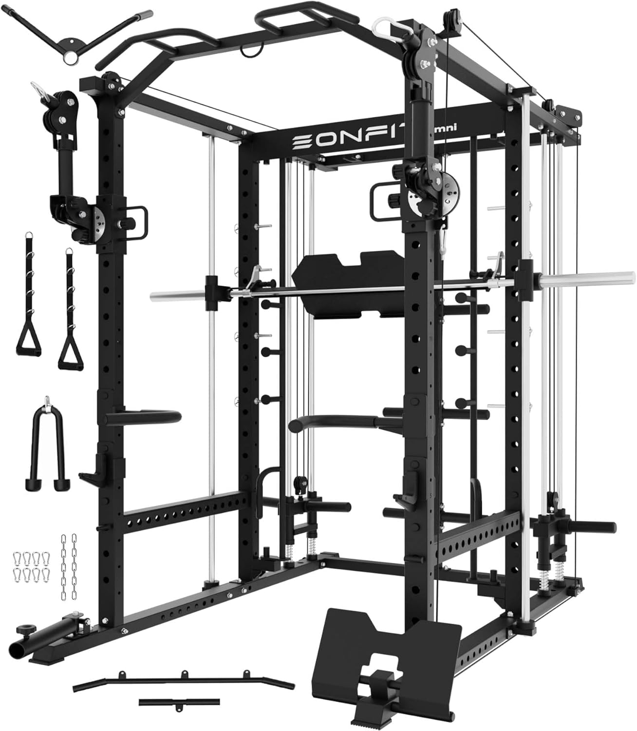 EonfitOmni Eonfit E5 Smith Machine – Vertical Leg Press & Power Cage for Home Gym