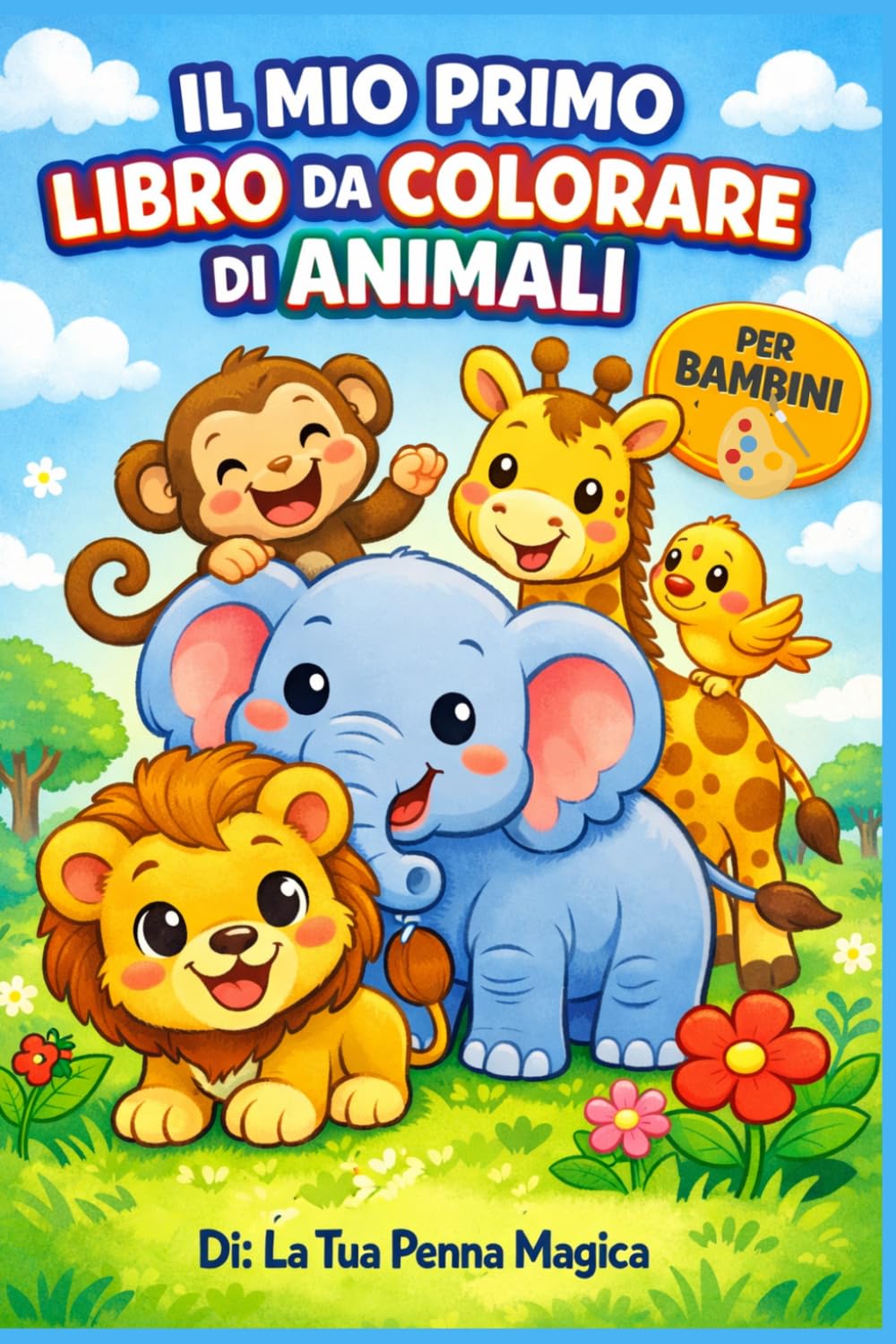 Il Mio Primo Libro da Colorare di animali