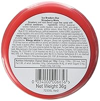 Vista 2 de Latas de mentas Ice Breakers Duo Fruit Plus Cool sabor fresa libres de azúcar (8 unidades) y latas de mentas Ice Breakers Sours sabores variados