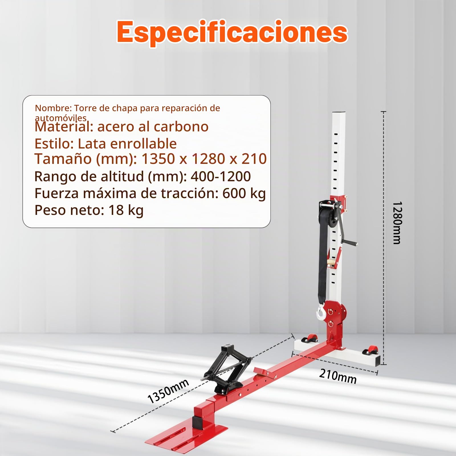 Torre de extracción de abolladuras para automóviles, herramienta de reparación de abolladuras, equipo de extracción de abolladuras, herramienta de eliminación de abolladuras, reparación de