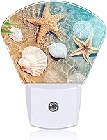 Vista 12 de Fantasy Lake Forest - Luces nocturnas enchufables, luna llena en cielo estrellado, luz nocturna enchufable a la pared, sensor de atardecer a