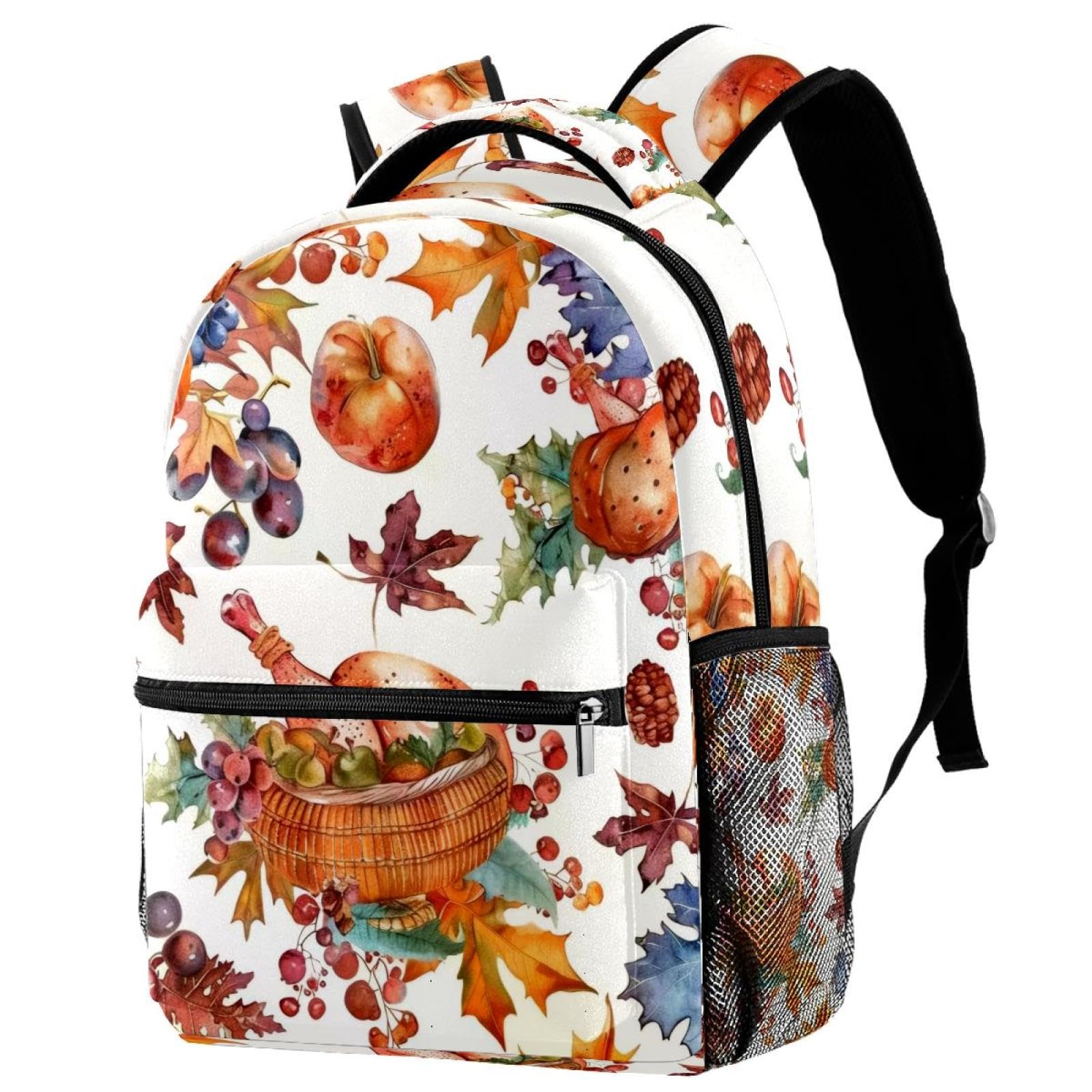 Sac à dos de campus multicolore taille unique pour soulager le dos - 7