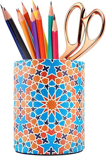 HEYGOO Portalápices de colores para mujer, pequeño soporte para bolígrafos para niños, organizador de bolígrafos para accesorios de decoración de