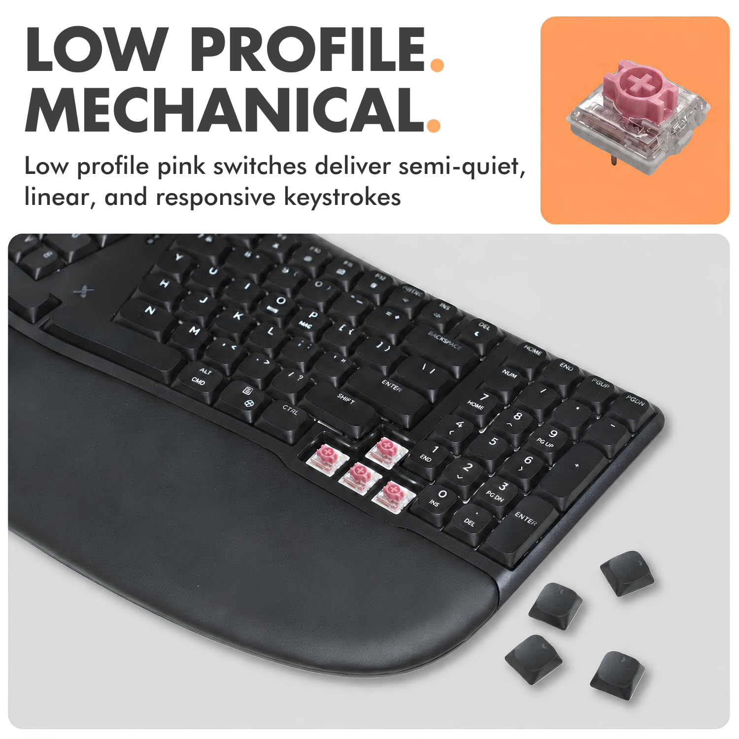 X9 Performance Ergonomic Keyboard Gallery Image