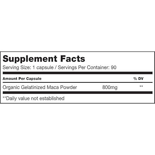 Miniatura 11 de Sunfood - Maca orgánica Extreme - Polvo de raíz de maca, polvo de maca orgánica, suplemento de maca para hombres y mujeres con adaptógenos, peruano