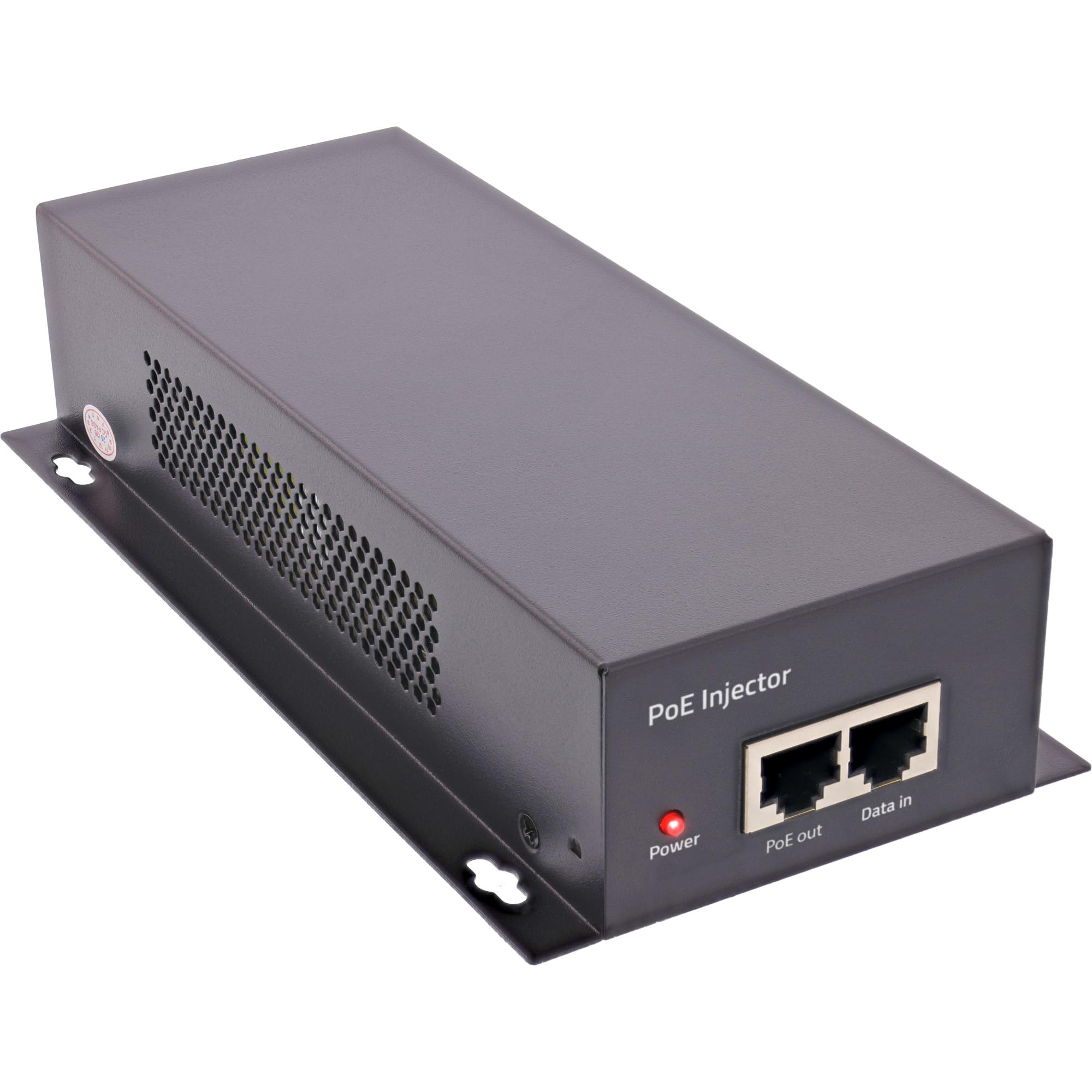 Inline Injecteur PoE++ 10 Gigabit 802.3bt/at/AF Max 90W pour caméras IP, Points d'accès, Mise à Niveau du commutateur sans Remplacement, avec Fonctions de Protection, 44432C