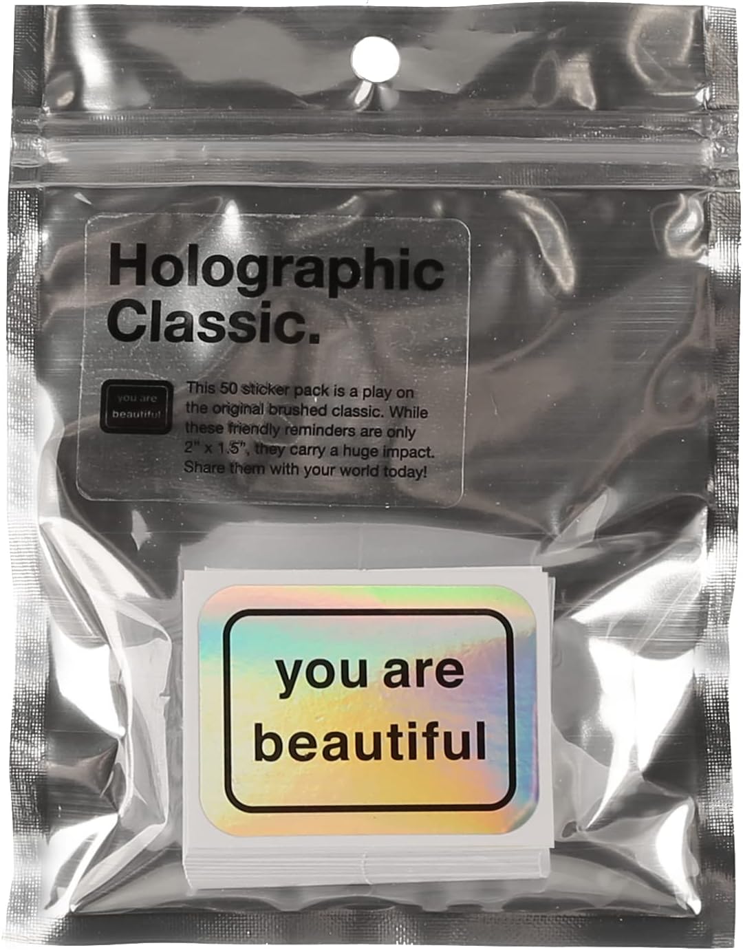 Holographic 50 Sticker Pack