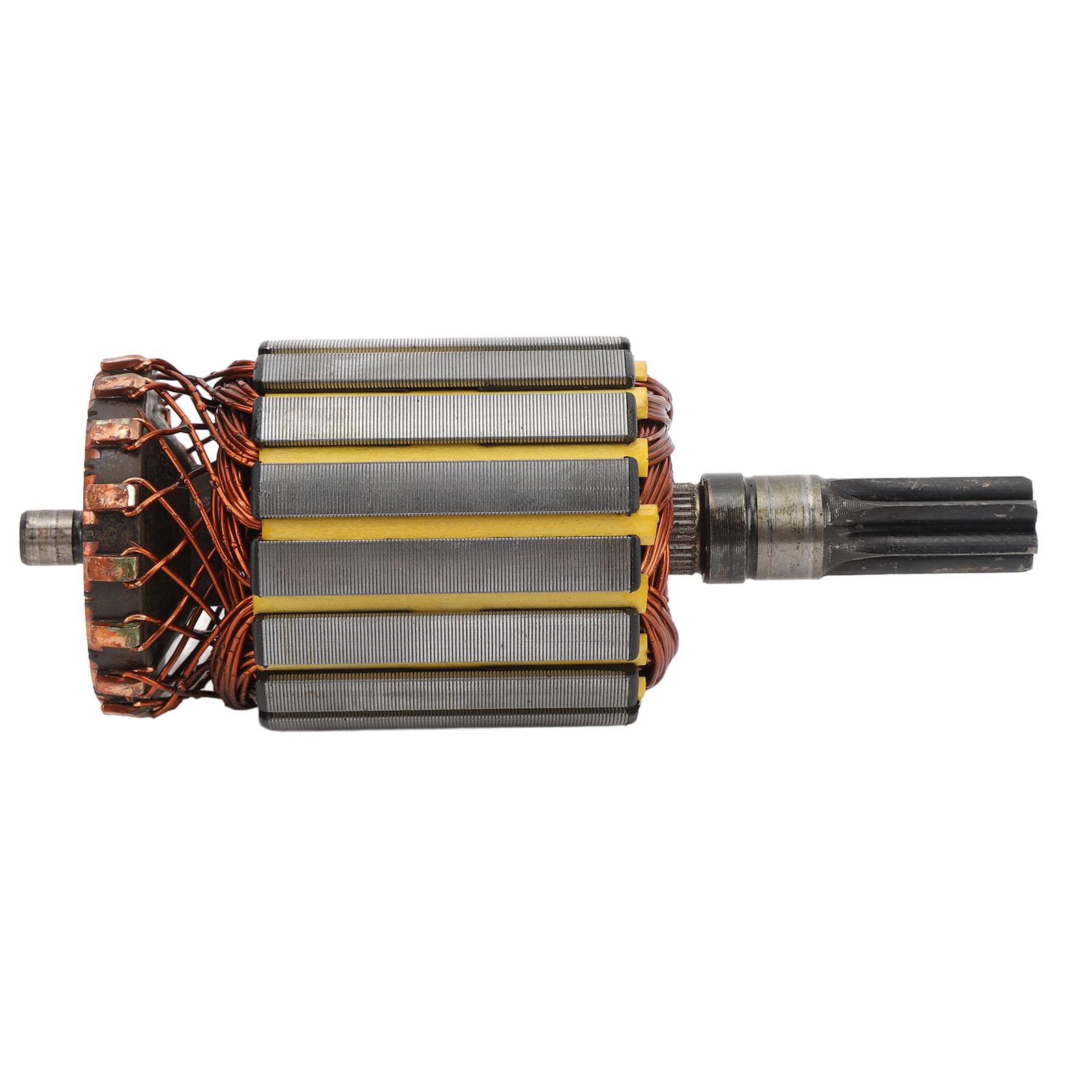 Keenso Rotore Motore Verricello DC12V, Rotore Motore Verricello ATV in Metallo Ad Alta Resistenza con Installazione Semplice, per ATV 4X4 da 3000 Libbre