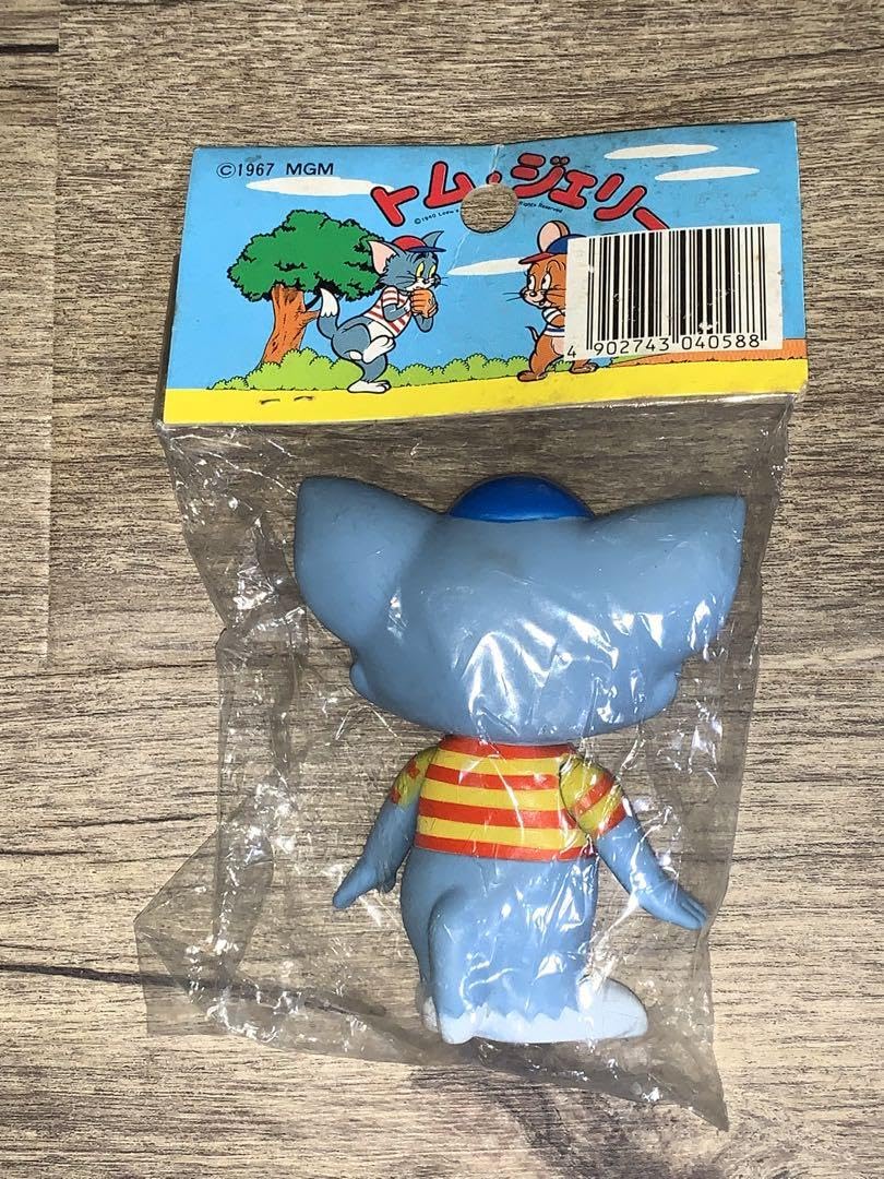Amazon.co.jp: 1967 レトロ ヴィンテージ ソフビ フィギュア トム と 