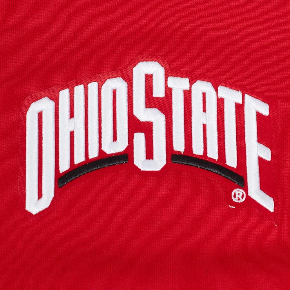 Pro Standard Womens College Wingspan Brushed Back French Terry Crewneck Sweatshirt - Image 6