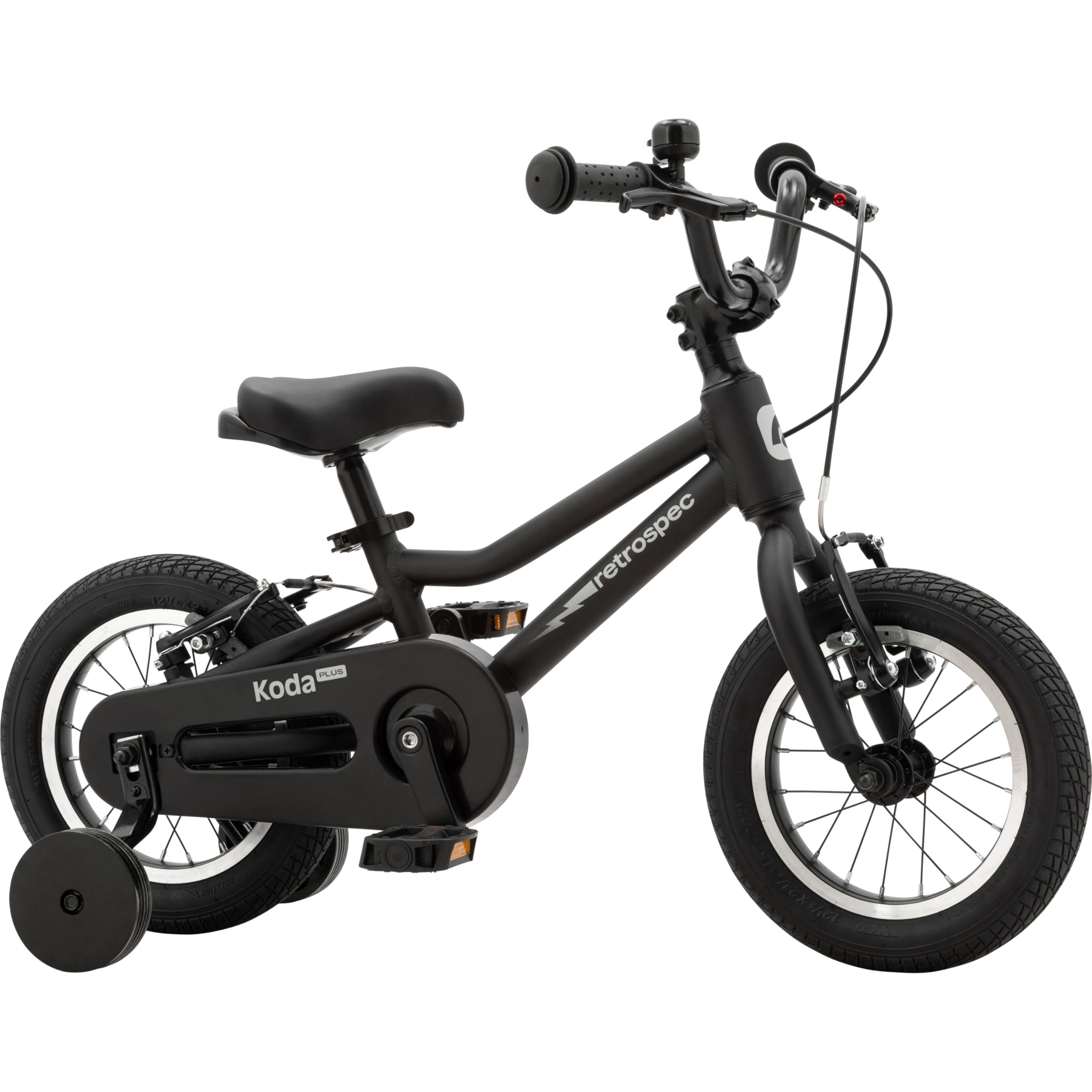 RetrospecKoda Plus 12" Kids Bike: Ultra-Lightweight Aluminum Frame, Adjustable Seat, EasySafe Dual Brakes for Toddlers 2-3 Years 12 Inch Kids Bike