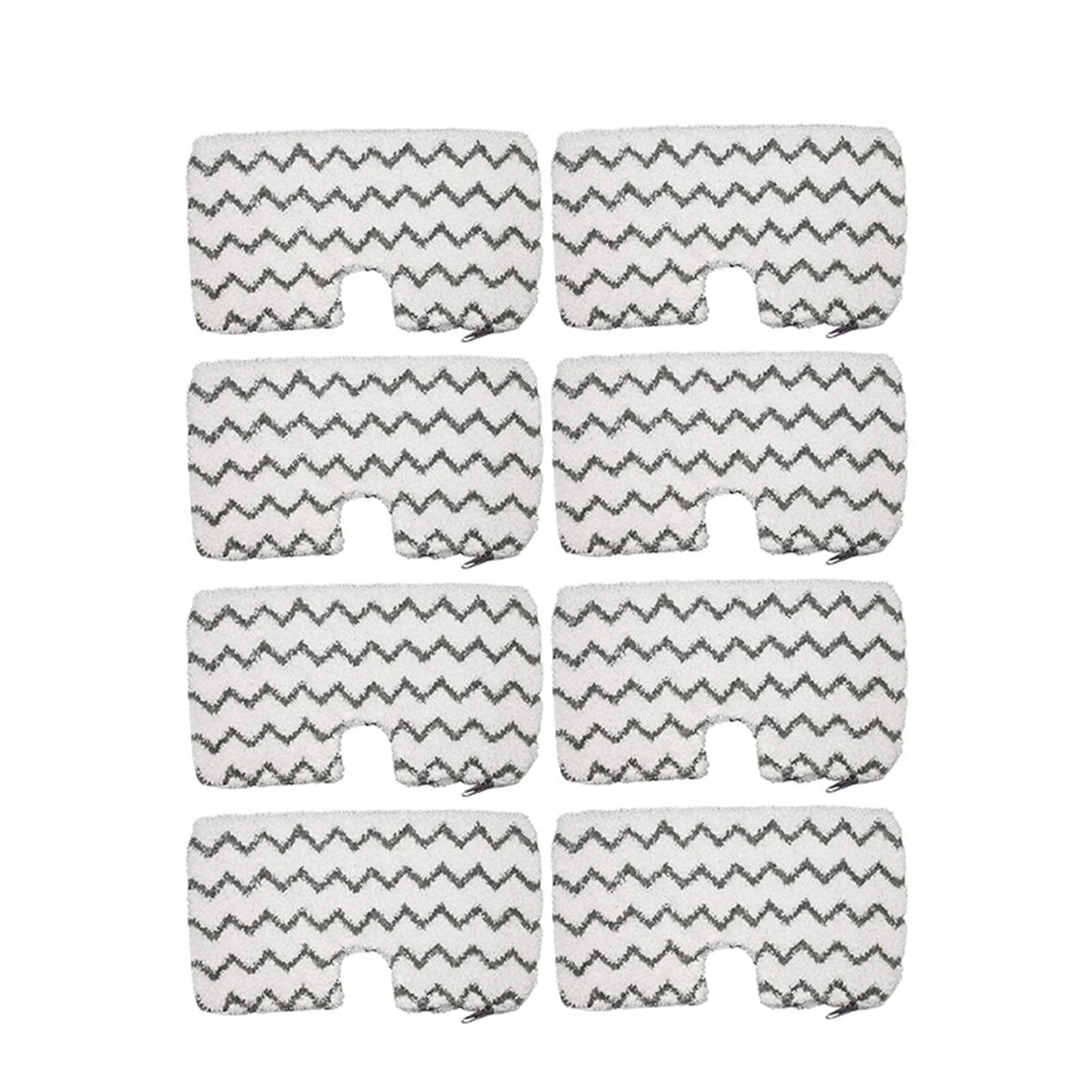Paño De Repuesto Mopa Almohadillas de Repuesto for mopa Vapor Microfibra Lavables(8 pcs)