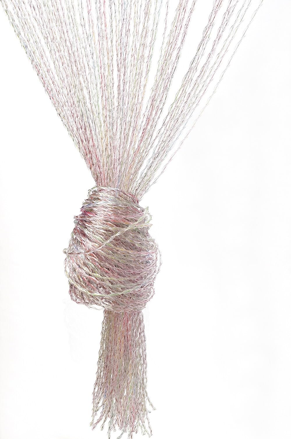 Tenda Antimosche In PVC Intrecciato - 100x220 Cm, Multicolore Per Finestre E Porte - Foto 4