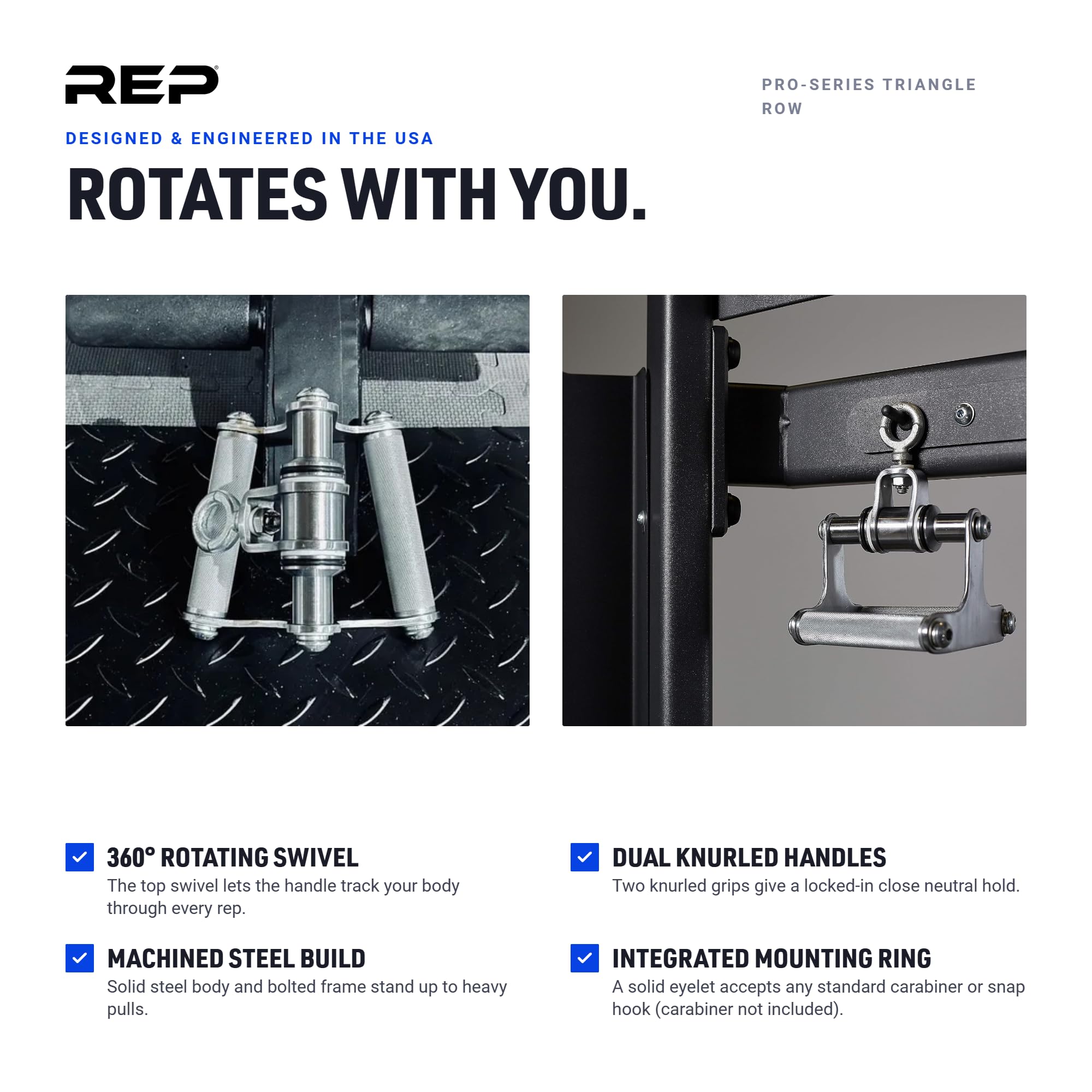Amazon | REP Fitness Proスタイルチニング三角形ケーブル