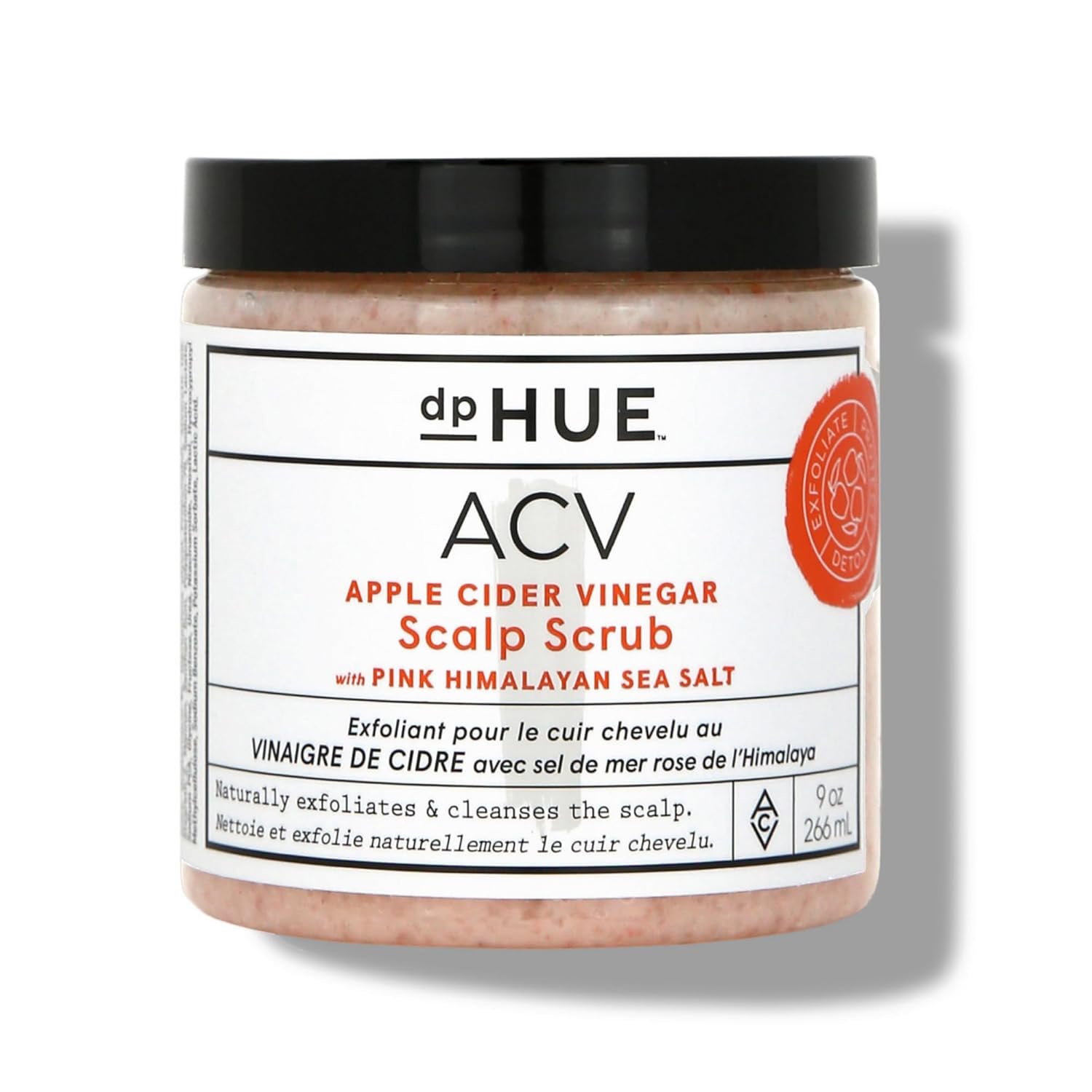 dpHUE Apple Cider Vinegar Scalp Scrub with Pink Himalayan Sea Salt, 9 oz – Natural Exfoliating Scrub & Dry Scalp Treatment – Aloe Vera & Avocado Oil – Gluten Free, Vegan dpHUE Apple Cider Vinegar Scalp Scrub with Pink Himalayan Sea Salt, 9 oz – Natural Exfoliating Scrub & Dry Scalp Treatment – Aloe Vera & Avocado Oil – Gluten Free, Vegan