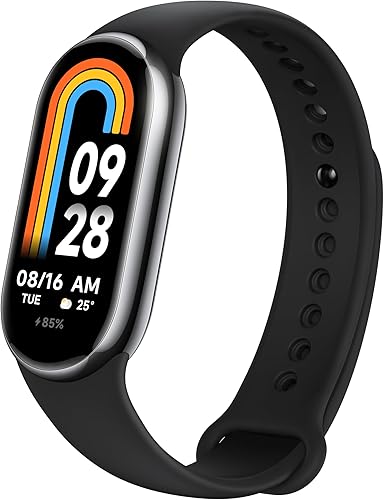 Miniatura 4 de Xiaomi Mi Smart Band 8 (versión global) Rastreador de salud y fitness con frecuencia de actualización de 60 Hz, pantalla AMOLED de 1.62 pulgadas,