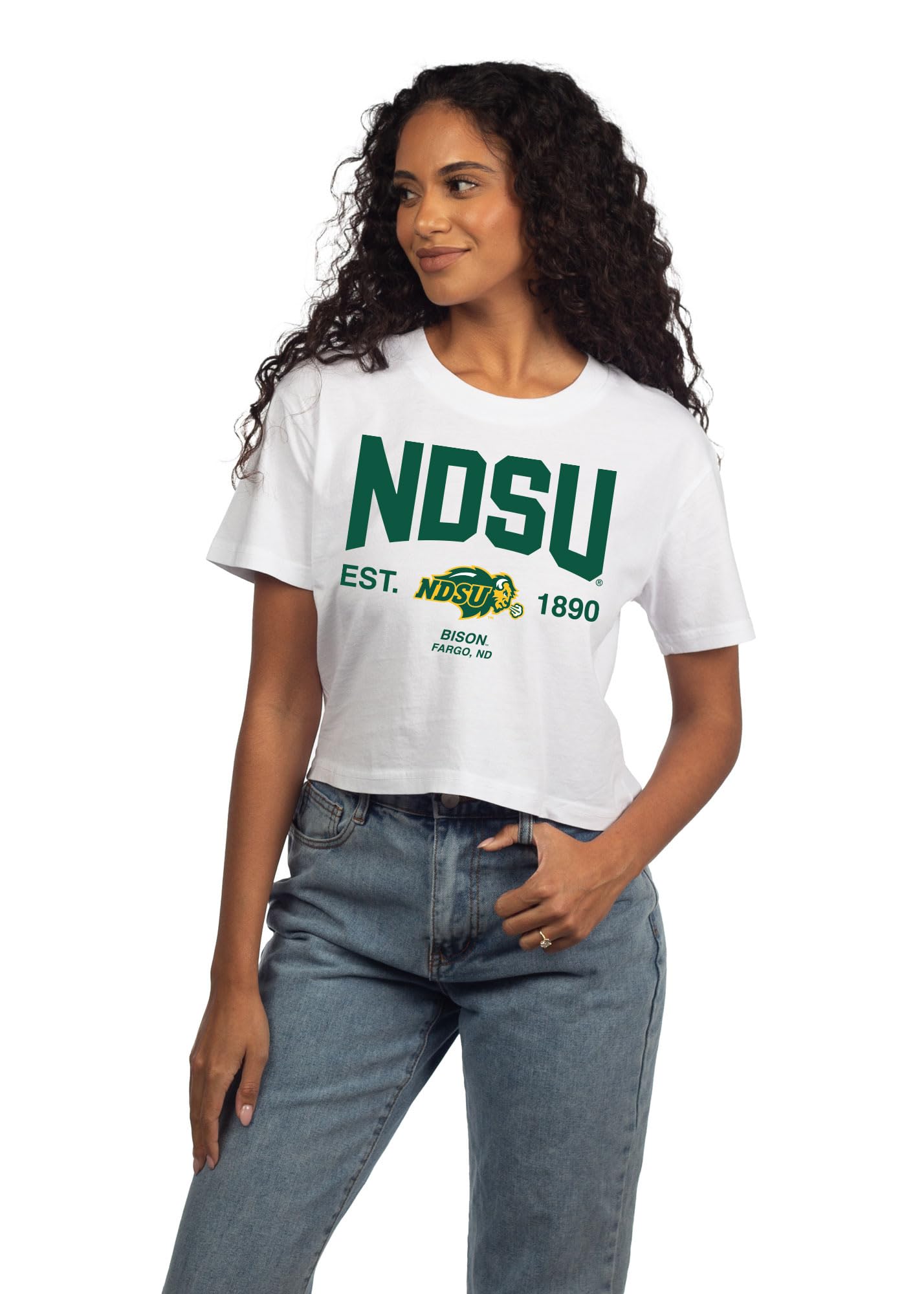 chicka-d Women's Standard Short 'N Sweet Tee, White, Medium