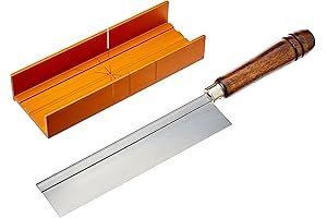 Olson Saw Miter Box with 35-241 Fine Kerf Saw
