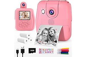 GKTZ Kids Camera with Instant Printing