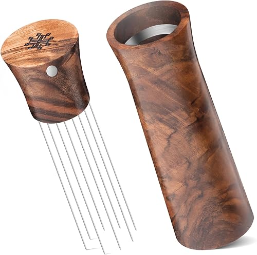 WDT Tool - Agitadores de expreso, distribuidor de café, herramientas de barista, herramienta de distribución de agujas de espresso para kit de