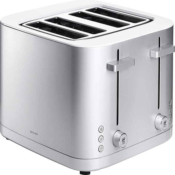 ZWILLING Toaster 4 Tranches Large Slots 7 Réglages