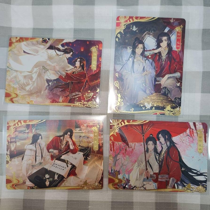 Amazon.co.jp: 天官賜福 謝憐 花城トレーディングカード 4枚