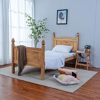 Panana 3FT Corona Single Size Bed,Solid Pine Wood beds Frames & bases, Bedroom Furniture (High End Model)