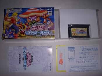 ゲームボーイアドバンス - モンスターサマナー　ゲームボーイアドバンス　説明書なし ゲームボーイアドバンス - モンスターサマナー ゲームボーイ